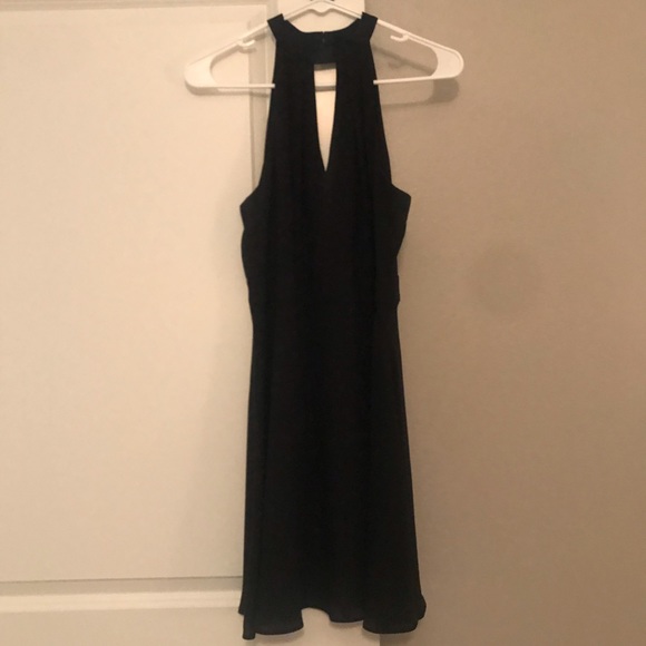 Express black key hole dress, size 4, worn once - Picture 1 of 5